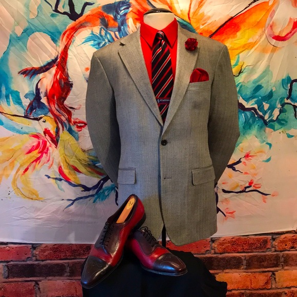 Andrew Fezza Silk Sport Coat - Picture 4 of 17